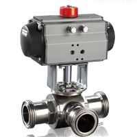 Q684F/Q685FQ684F/Q685F气动卫生级三通球阀