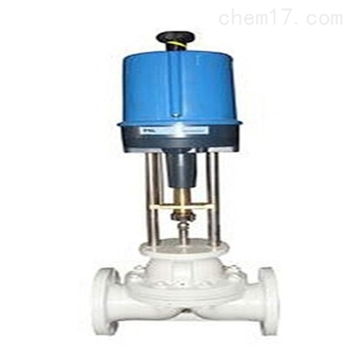 电动衬氟单座调节阀