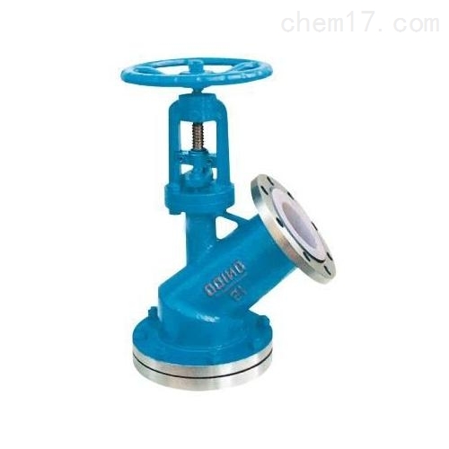 衬氟下展式放料阀RTBFY