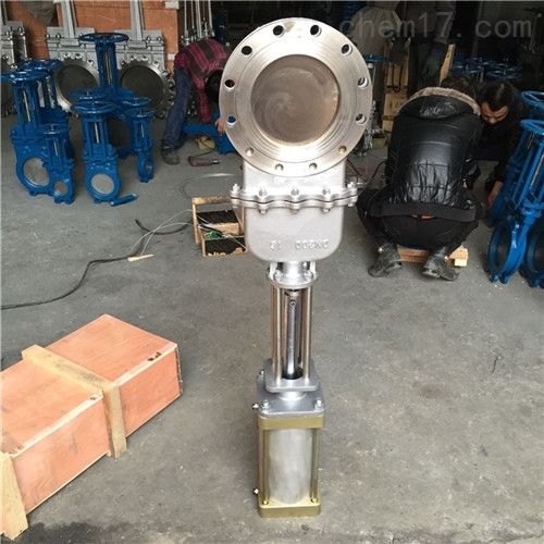 气动不锈钢暗杆刀闸阀