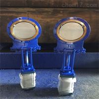 PZ673H-10C气动铸钢刀闸阀