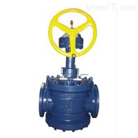 XZ343X双关双断阀（蜗轮传动）